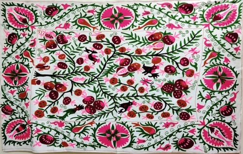 Copriletto suzani 100 cotone - suzani,