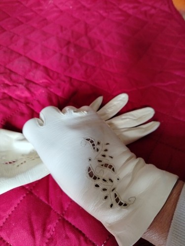 Guanti vintage pelle - pelle, di