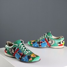 Prada Sneakers Fantasia Second Hand Pelle N. 40 Italia Originali