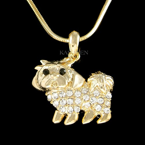 Collana shih tzu realizzata - tzu,