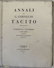 ANNALI DI C. TACITO TRADOTTI