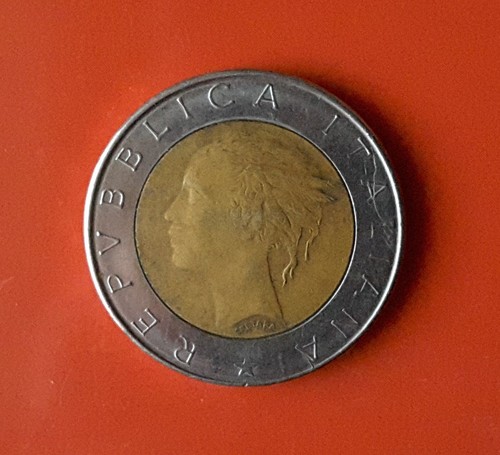 500 lire 1983 errore - 500,