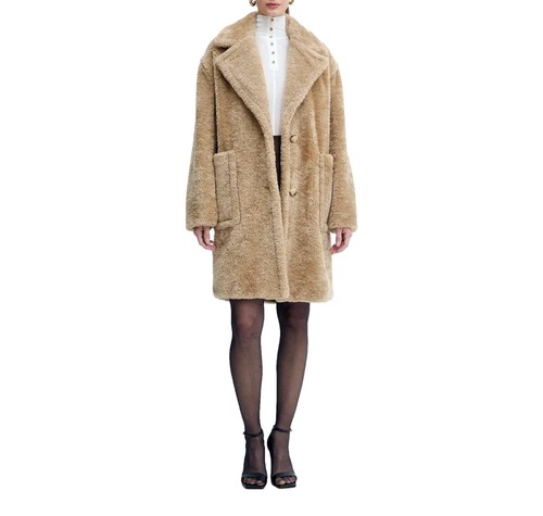 Boss cappotto donna peluche - boss, in