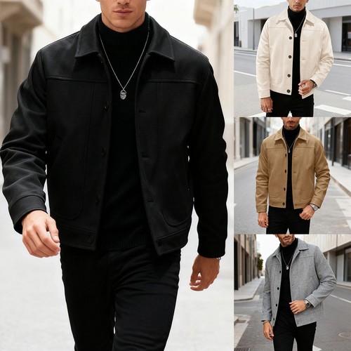 Loose fit men - loose, jacket