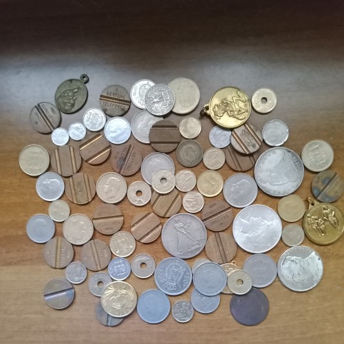 Lotto circa medaglie monete - circa,