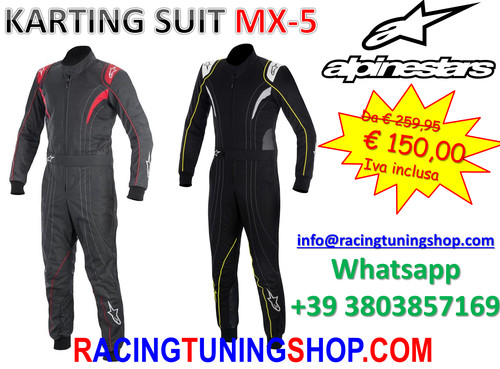 Tuta kart bimbo alpinestars - kart,