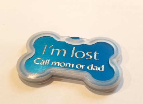 Tag personalizzato inciso - personalizzato, pet
