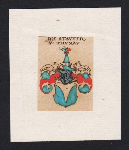 Stemma della famiglia staufer - stemma,