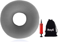 Cuscino Ad Anello Gonfiabile Con Ciambella Cuscino per Emorroidi, Nervo Sciatico