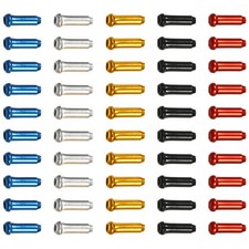 100 Pezzi Ricambi Ciclismo Componenti Bici Tappi Terminali Filo Terminali Crimpature