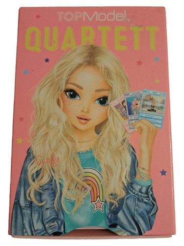 Topmodel gioco carte - gioco, quartetto