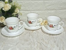 VINTAGE  SET DA TRE TAZZA
