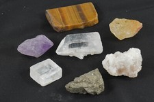 Mineral with calcite magnet - mineral,