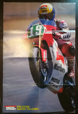 POSTER LUCA CADALORA JOHN KOCINSKI TEAM ROBERTS AGOSTINI YAMAHA 250 MARLBORO