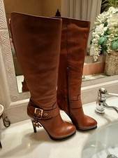 Stivali Donna Cinti Pelle Numero 36