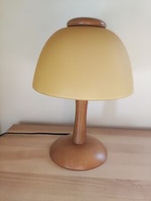 Lampada GRANFO LAMPADARI 8057 design fungo legno vetro abat jour