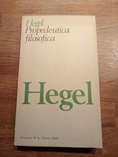 Hegel propedeutica filosofica - propedeutica,
