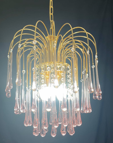Lampadario gocce murano - lampadario, di