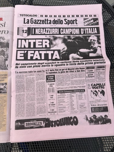 Giornale calcio ristampa - calcio,
