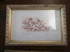 Stefano Cannelli Coppia Di Incisioni Aquaforte In Sanguigna