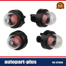 4x Lampadina Primer Carburante per Ryobi Stihl McCulloch Decespugliatore Motosega Ricambi