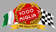 1000 MILLE MIGLIA DRAPEAU