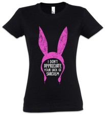 T-shirt donna Lack Of Sarcasm Bob Tina Ruth Bob's Gene Louise Belcher Burgers
