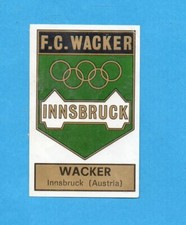 PANINI CALCIATORI 1971-72-Figurina- WACKER INNSBRUCK -SCUDETTO- n.95 -Recuperato