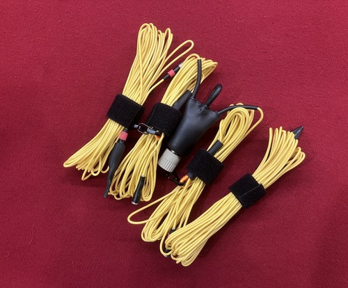 Antenna dipolo collegata