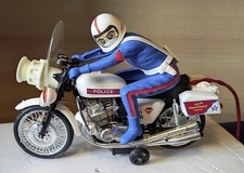 Moto Polizia americana filoguidata SIGE anni'70 - vintage made in Italy