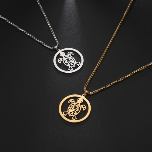 Collana acciaio ciondolo - in,