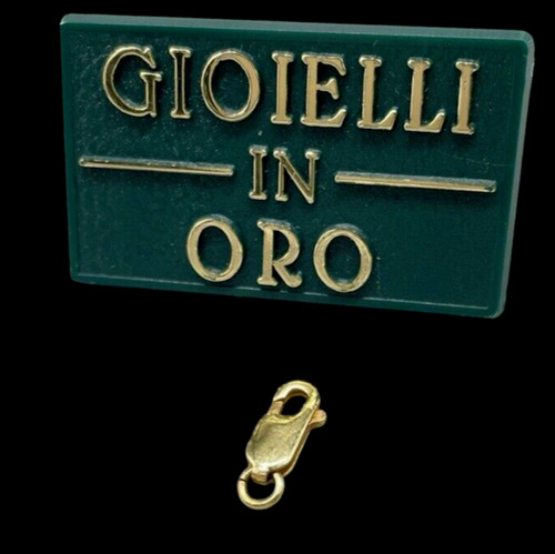 Chiusura gancetto oro - chiusura,