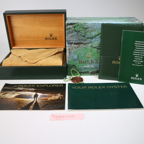 Rolex 16570 explorer watch - rolex, box