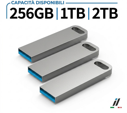 Chiavetta usb metallo - usb,