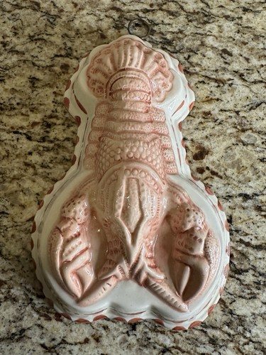 Stampo ceramica aragosta rossa