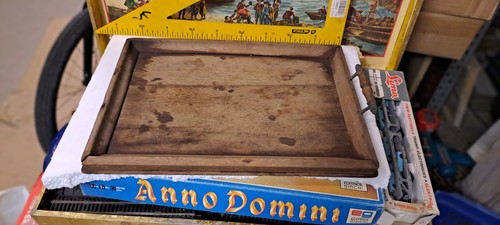 Antico vassoio legno - in,