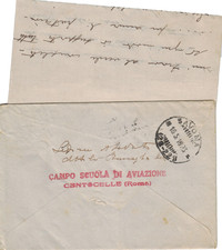 1918 LETTERA DA MILITARE REGIO