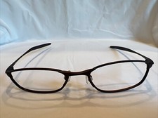 Montatura occhiali da vista originale vintage Oakley filo rasoio O2 rosso 11-614 48[]19-130