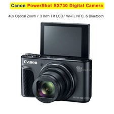 Canon PowerShot SX730 HS 20,3 MP CON zoom ottico 40x e fotocamera digitale LCD inclinabile 3"