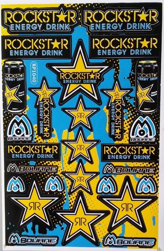 Adesivi rockstar - adesivi,