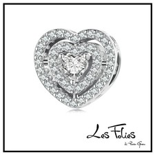 Charm Cuore strass crystal