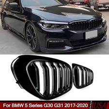 Gloss Black Fit BMW 5 Series
