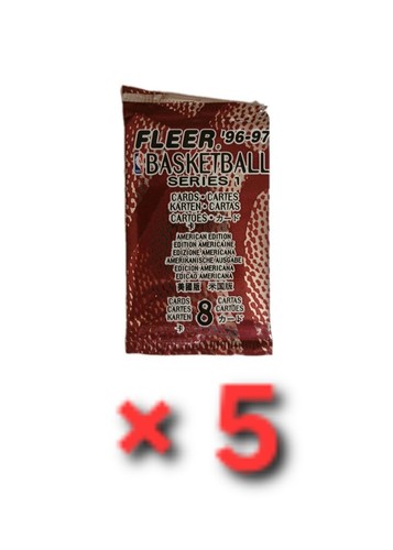 Lot packs 1996 fleer nba - lot,