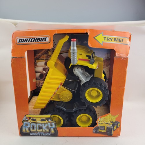 Matchbox rocky camion robot - il,
