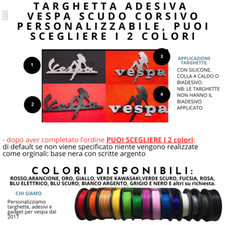 targhetta vespa scudo Donna