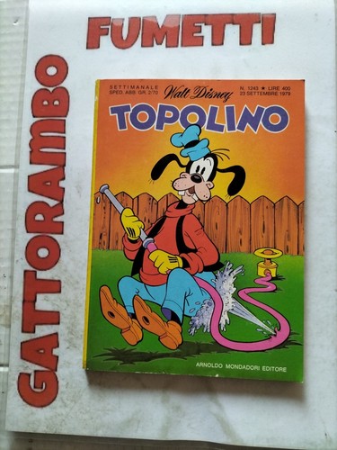 Topolino 1243 con - topolino, bollino