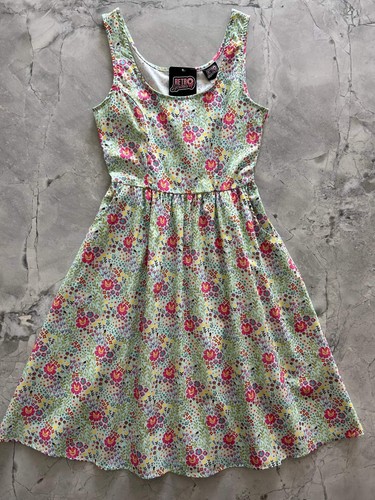 Vestito floreale gatto