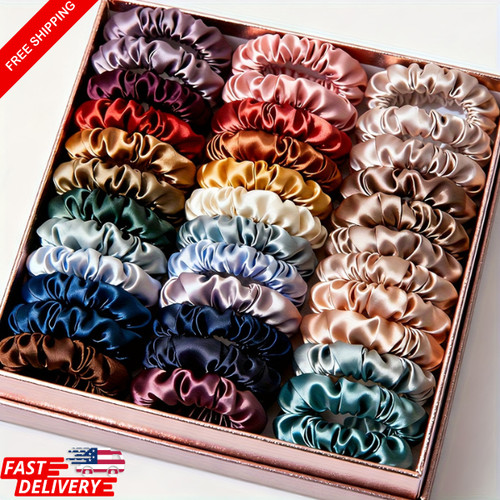Set scrunchies sottili non - scrunchies,