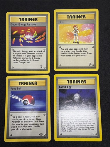 Pokemon tcg lass set base - lass,