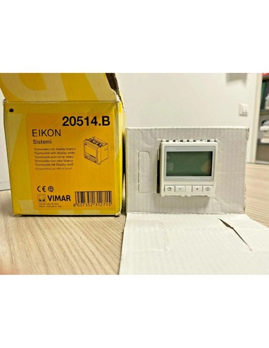 Vimar thermostat with white - thermostat,
